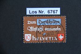 CH 1942 Ortsstempel mit Datum                       Los 6767