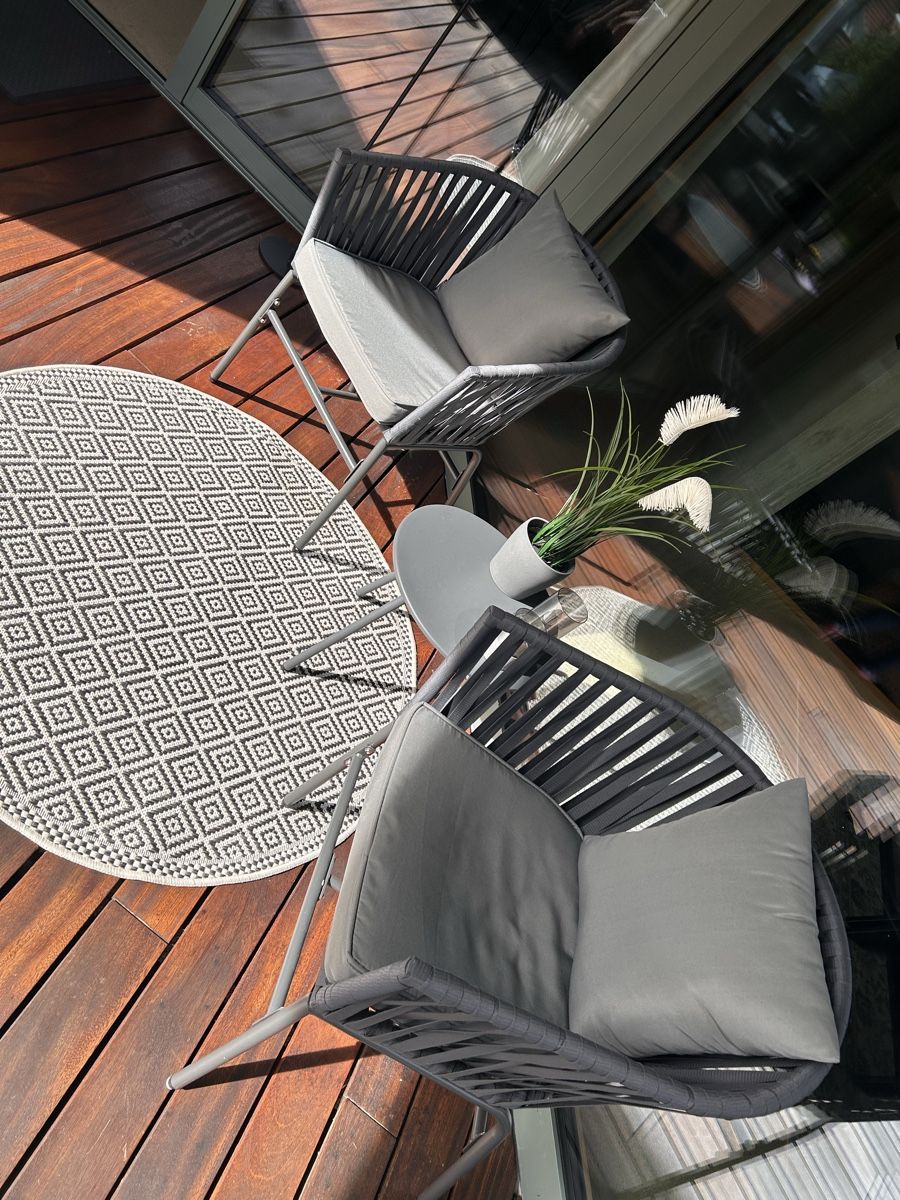 Sedie: Balkon Set, Gartenstuhlset, Gartenmöbel  – Usato da Uerkheim venduto da Pata180817 3