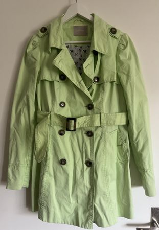 Trenchcoat Orsay hellgrün Gr. M/L