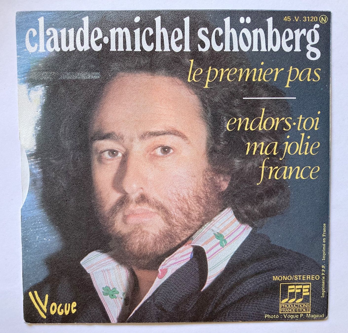 Vinyles: CLAUDE-MICHEL SCHONBERG - LE PREMIER PAS – D'occasion à Bottens par hotter-than-hell 1