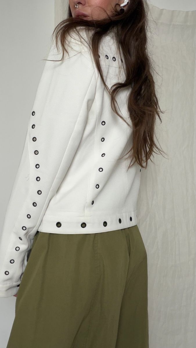 Jacken: Y2K white boxy jacket – Gebraucht aus Knonau von Grapesvintage 4