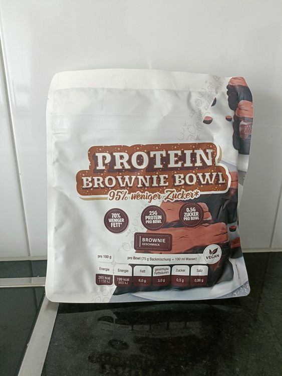 More Nutrition Protein Brownie Bowl Nachfüllbeutel Kaufen auf Ricardo