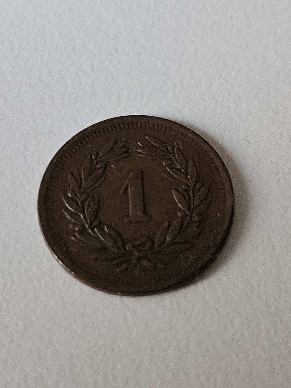 Tutti le monete: 1 Rappen 1897 – Usato da Pfäffikon ZH venduto da Melibol 1