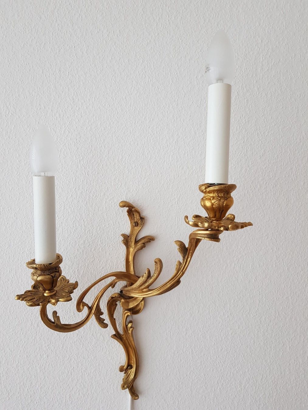 Lampen: 2 x edle, wunderschöne, goldene  Lampenapliquen – Gebraucht aus Weinfelden von Martin_R