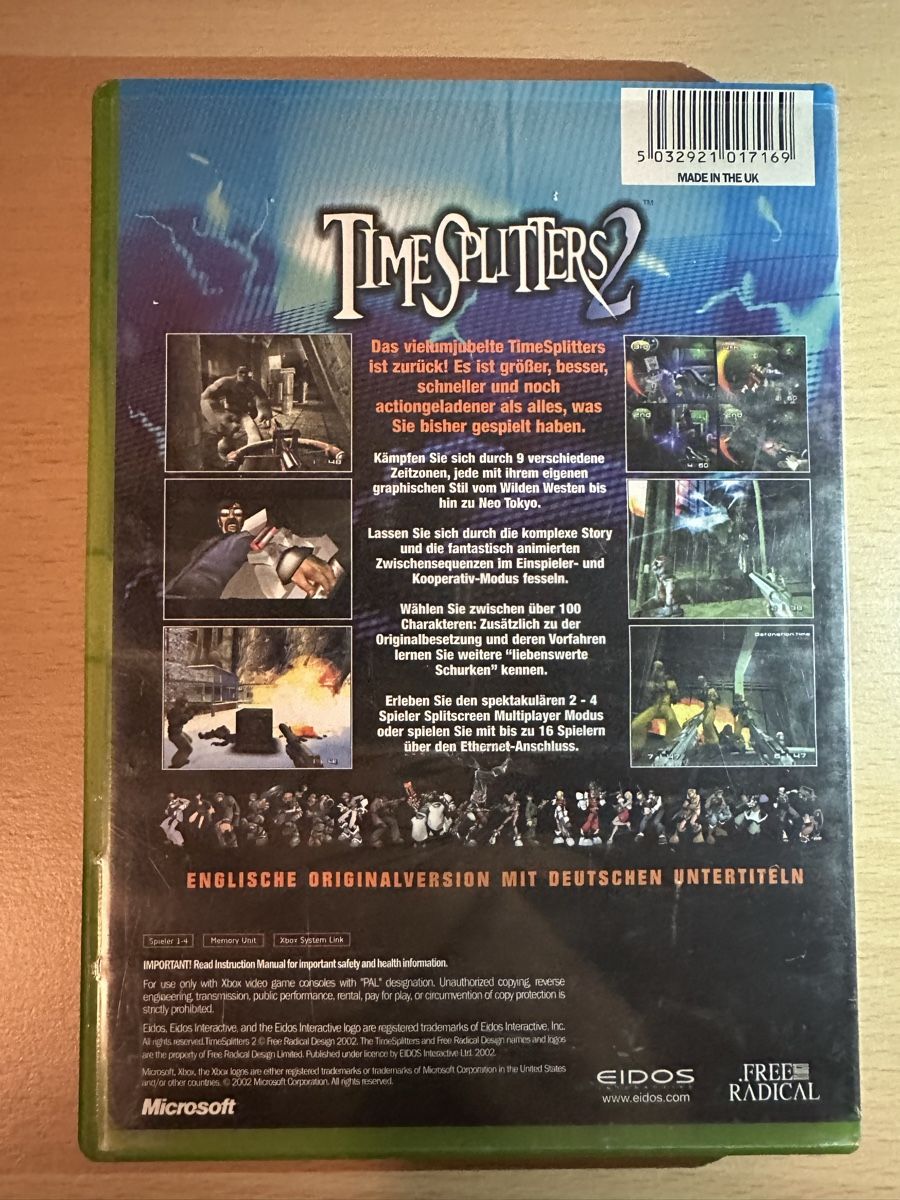 Microsoft Giochi: Time Splitters 2 für Xbox – Usato da Kestenholz venduto da Mad18 1