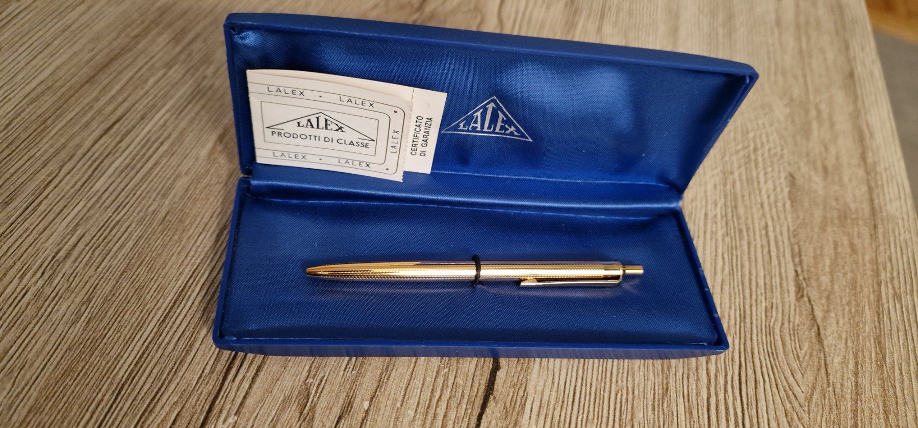 Stifte & Marker: Stylo à bille "LALEX" Plaqué or – Gebraucht aus Genève von Petit-Ange 5