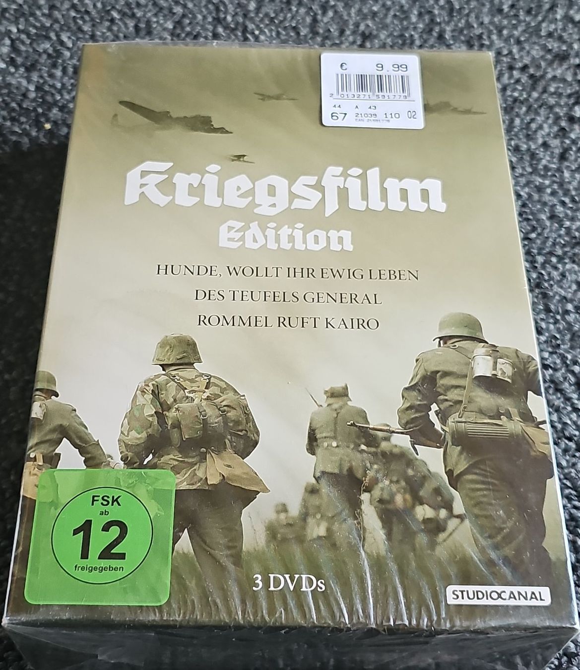 Tutti i DVDs: Kriegsfilm Edition 3 Neuverpackt – Nuovo e nell'imballaggio originale da Ruswil venduto da jan_bxl5