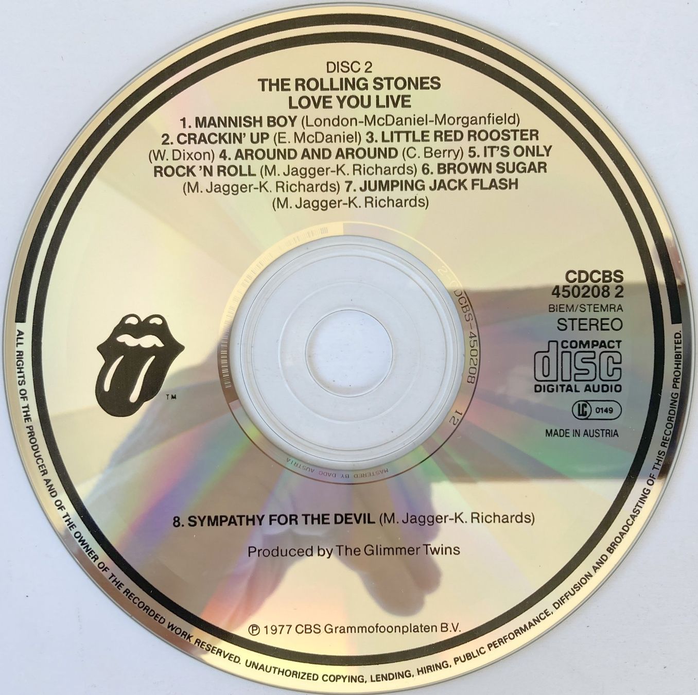 CD: ROLLING STONES - LOVE YOU LIVE – Usato da Bottens venduto da hotter-than-hell 3