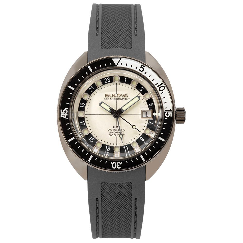 Bulova Orologi: Bulova Men's 98B407 Oceanographer GMT Mechanical – Nuovo e nell'imballaggio originale da Schindellegi venduto da harveystore 2