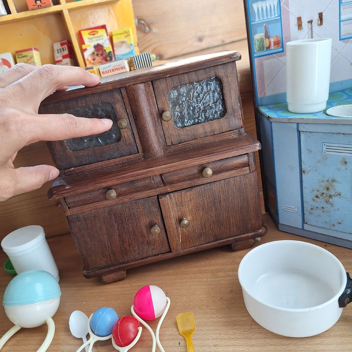 Spielzeuge: Vintage Krämerladen, Spielküche – Gebraucht aus Winterthur von Goldpipau 4