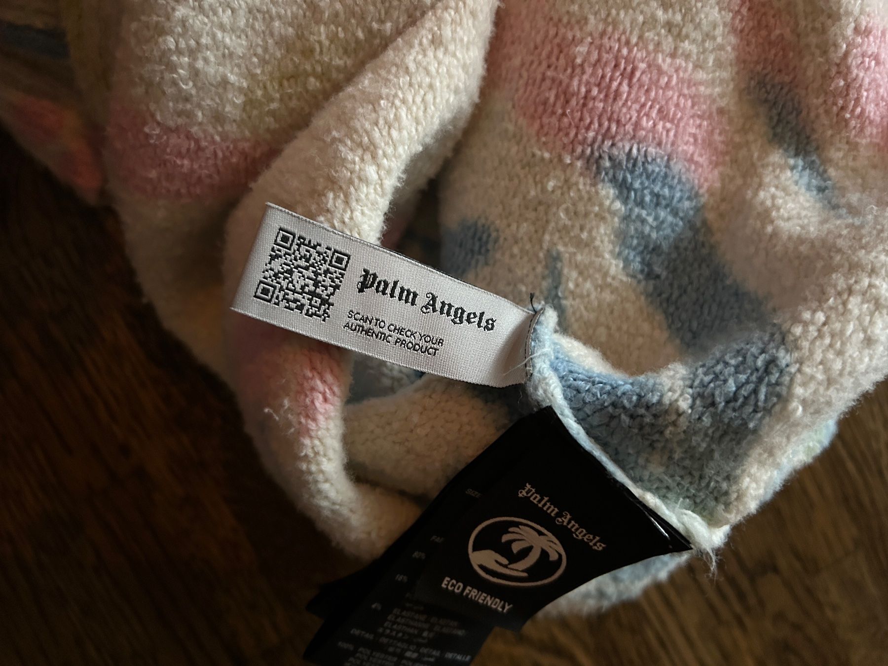 Palm Angels Pullover & Sweatshirts: Palm Angels Hoodie, Tie-Dye Muster, Grösse XL Neu! – Neu (gemäss Beschreibung) aus Bern von cip_v9xh 3