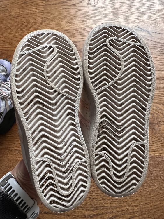 Adidas Scarpe per ragazze: Adidas Superstar Sneaker, Gr.26 1/2, weiss / rosa – Usato da Luzern venduto da Natalie_Ily8 1