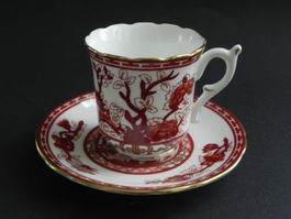 Espressoset * INDIAN TREE * Crown Staffordshire - England
