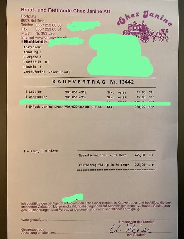 Vestiti: Brautkleid mit Schleppe und Unterrock plus Collier – Usato da Wetzikon ZH venduto da christacrissy 3