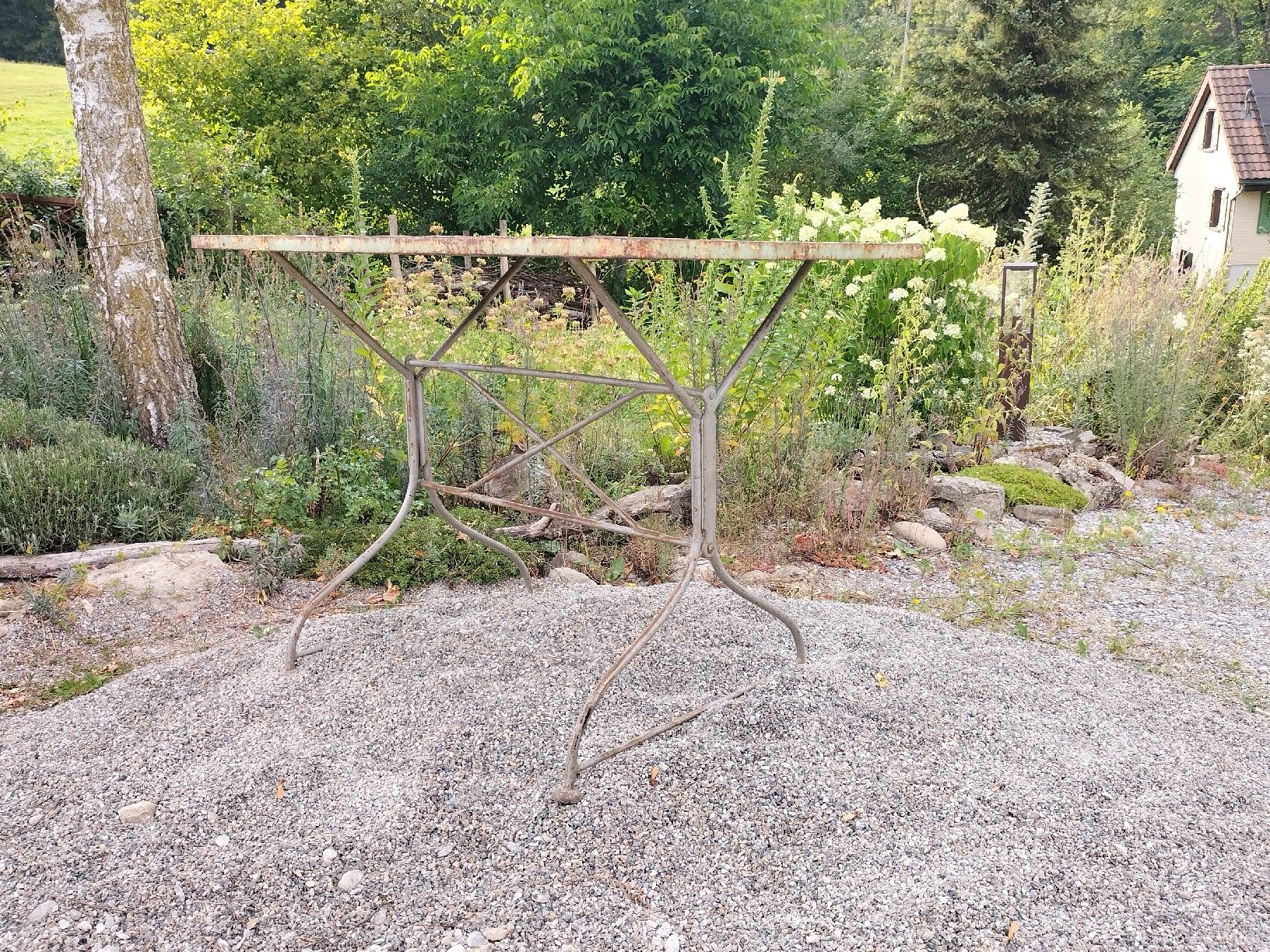 Tavoli: Gartentisch Antik/ ca 1910/20 – Usato da Müselbach venduto da pat_9c9w 3