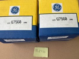 GE Q7560 12V 20W Lampe 2 Stk neu   A146