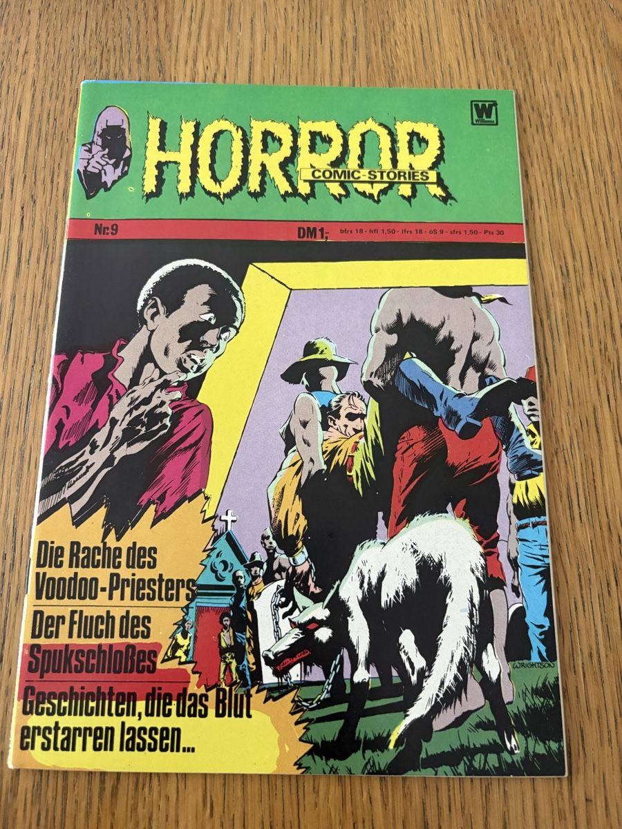 Fumetti: Horror BSV nummer 9 !! – Usato da Wangen b. Dübendorf venduto da Antiz1210 1