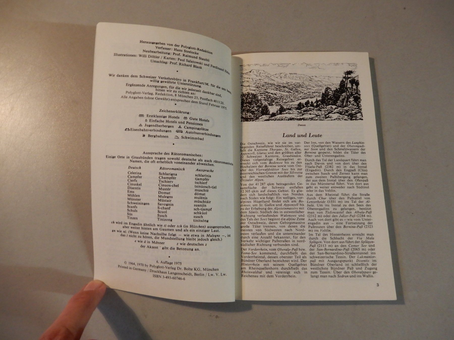 Libri: Reiseführer Ostschweiz Graubünden Polyglott – Usato da Erstfeld venduto da Mario_boe0 2