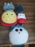 Ty Squish-a-Boos Kissen Kuscheltiere Set