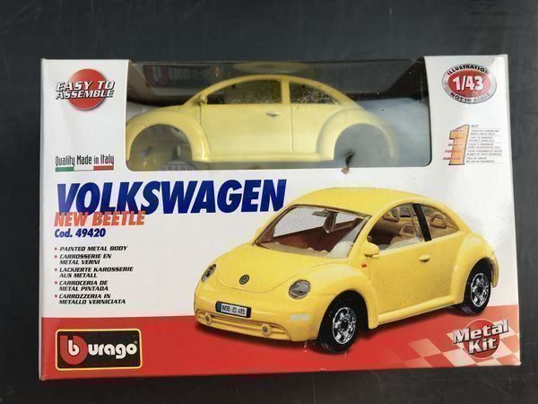 Bburago Modellautos: Burago 49420 Métal Kit New Beetle – Neu und originalverpackt aus Hauterive NE von eriamch