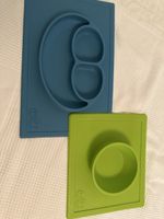 EzPz Baby Tischsets 2er Set blau und grün guter Zustand
