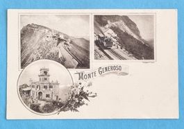 Monte Generoso - Zahnradbahn - alte Ansichtskarte