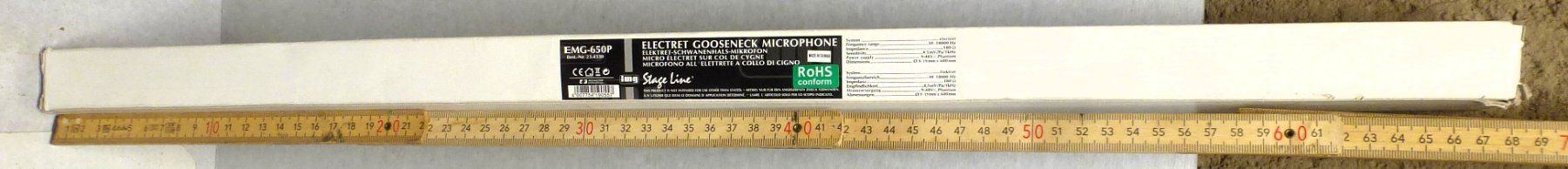 Sennheiser Mikrofone: Stage-Line Mikrofon (fürs Museum) – Defekt aus Murgenthal von B.StM 1