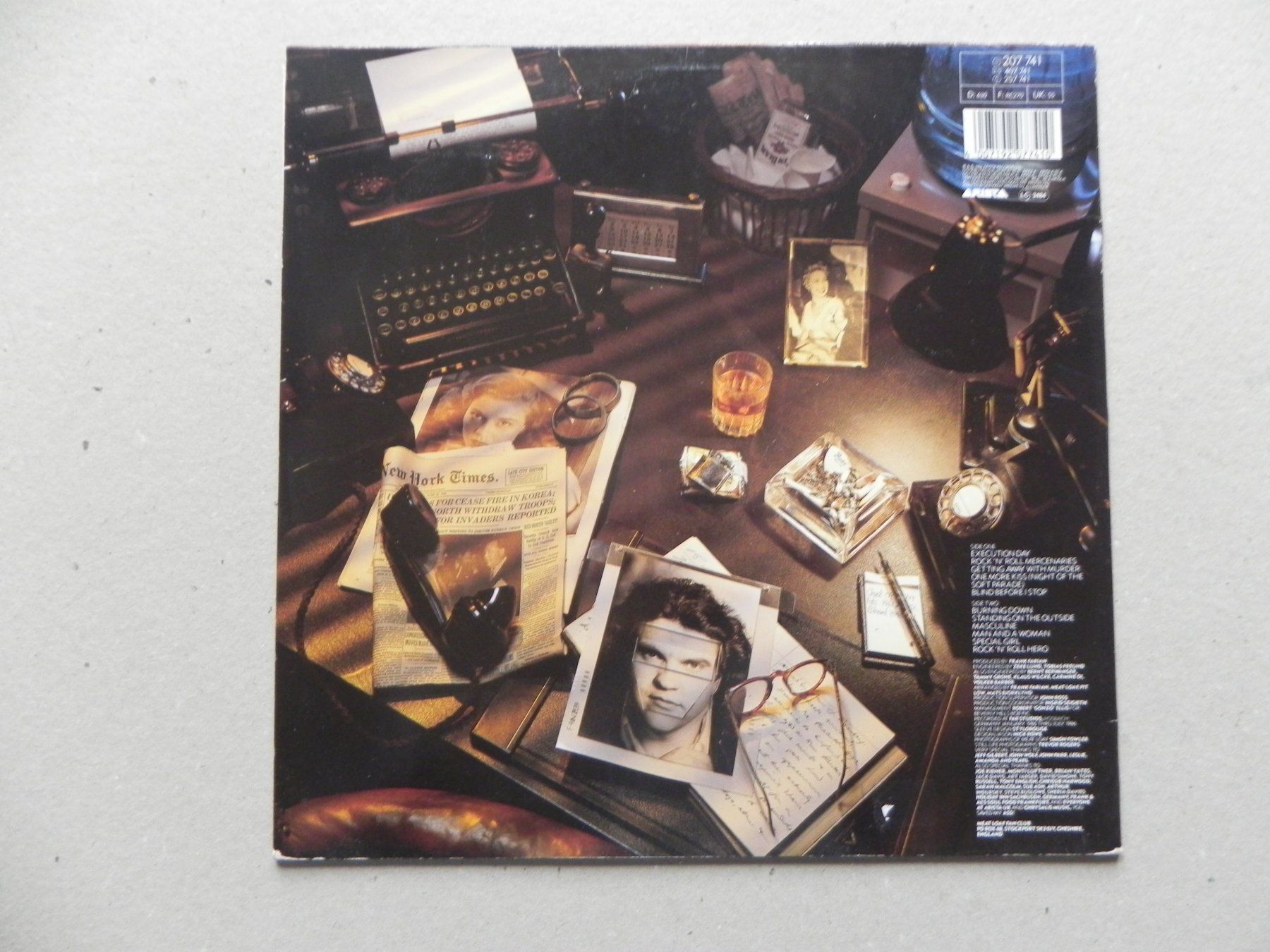 Dischi in vinile: LP USA Hardrock Rock Meat Loaf 1986 Blind before i Stop – Usato da Siebnen venduto da krimsie 1