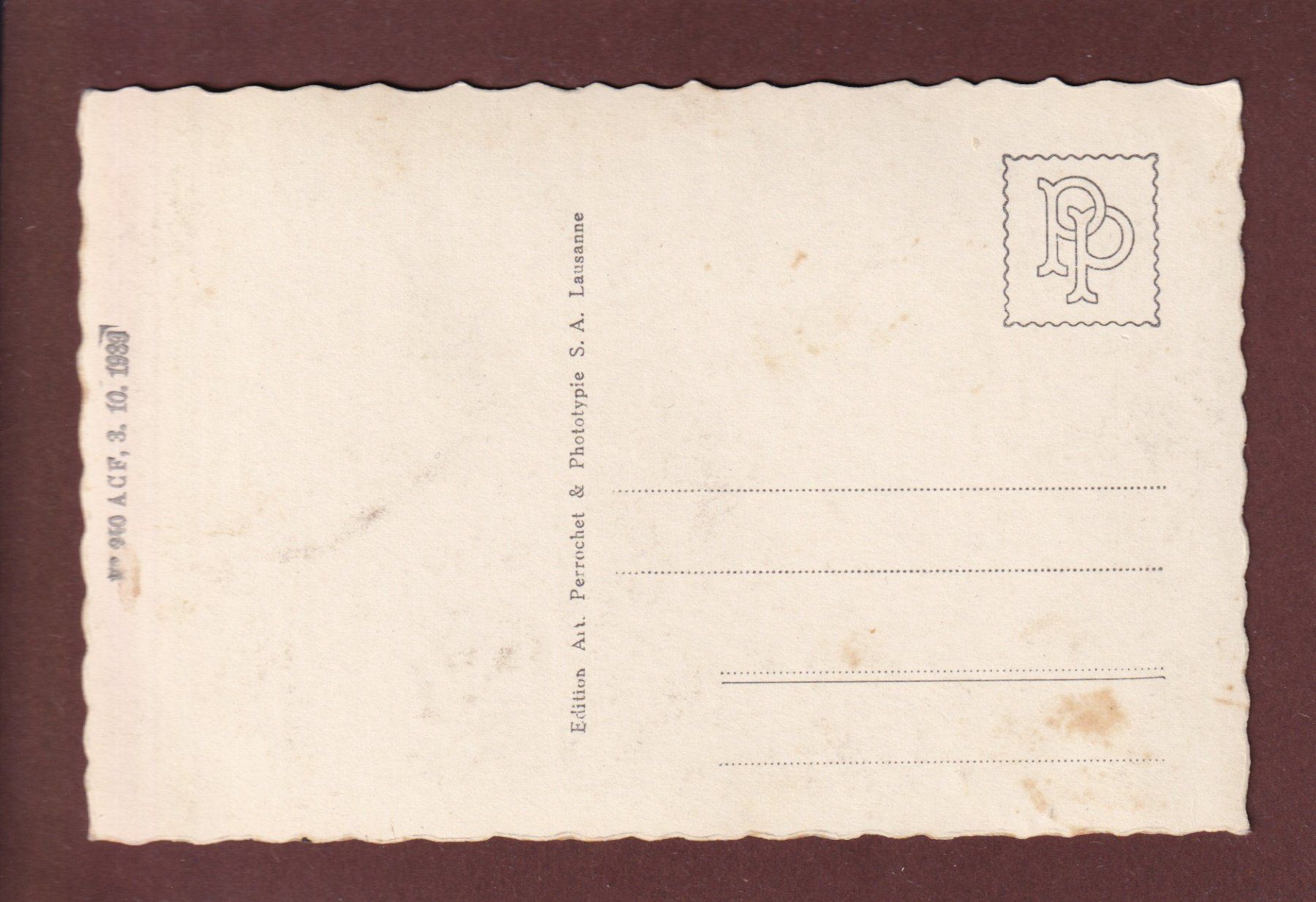 Cartoline postali: VILLETTE – Usato da Pully venduto da nicecards 1