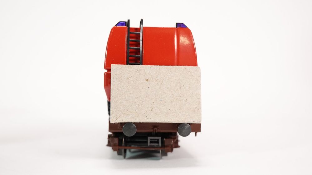 1ø Märklin 4849 ÖBB Flachwagen mit Beladung Feuerwehr Genf | Kaufen auf ...