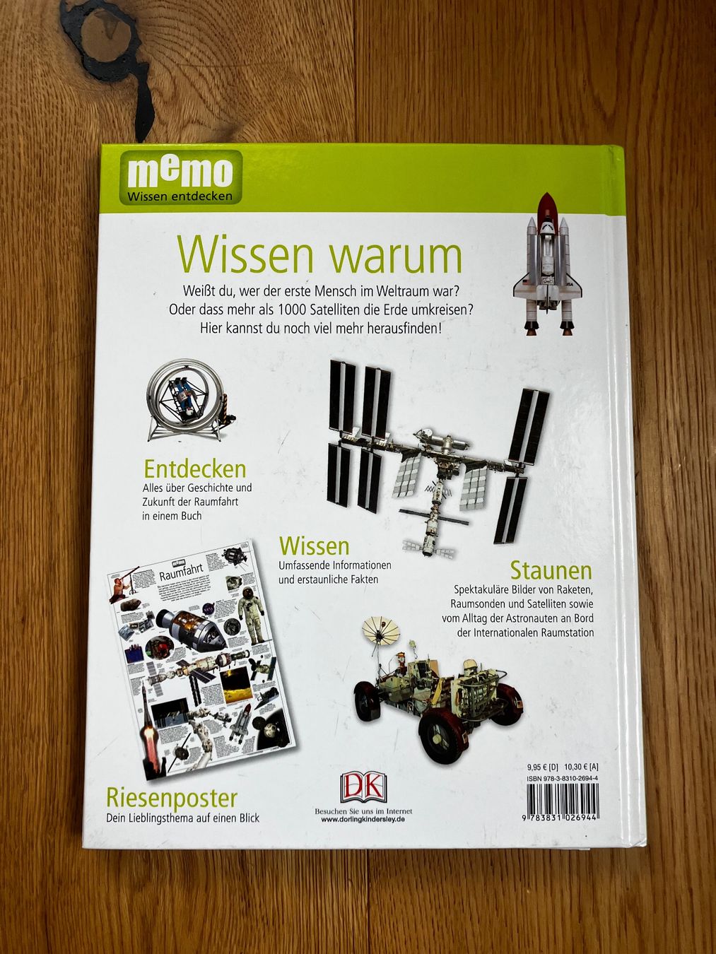 Libri: Raumfahrt Sachbuch von memo – Usato da Lommis venduto da supersue 1