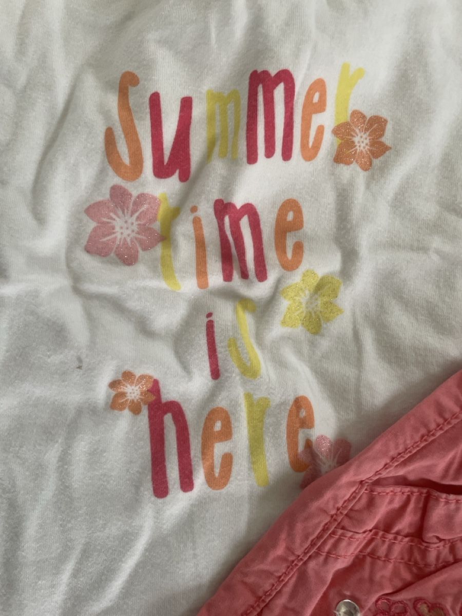 Lotti & Set di vestiti: Sommer Set Gr. 86, Shirt & Hose, Mädchen – Usato da Obergerlafingen venduto da cabo4 2