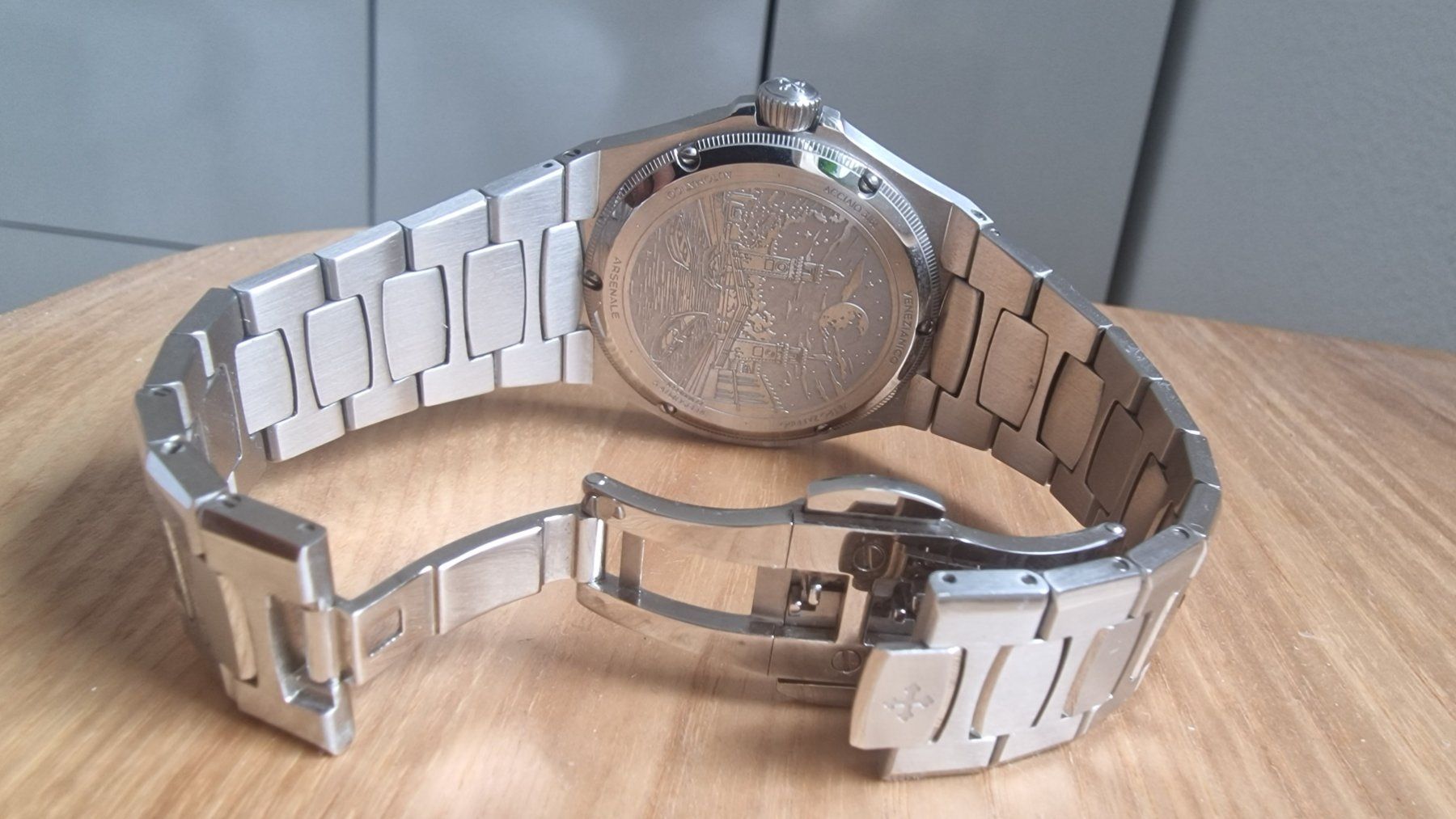 Orologi: Venezianico Arsenale 40 - grau – Usato da Winterthur venduto da Rhomberg1 2