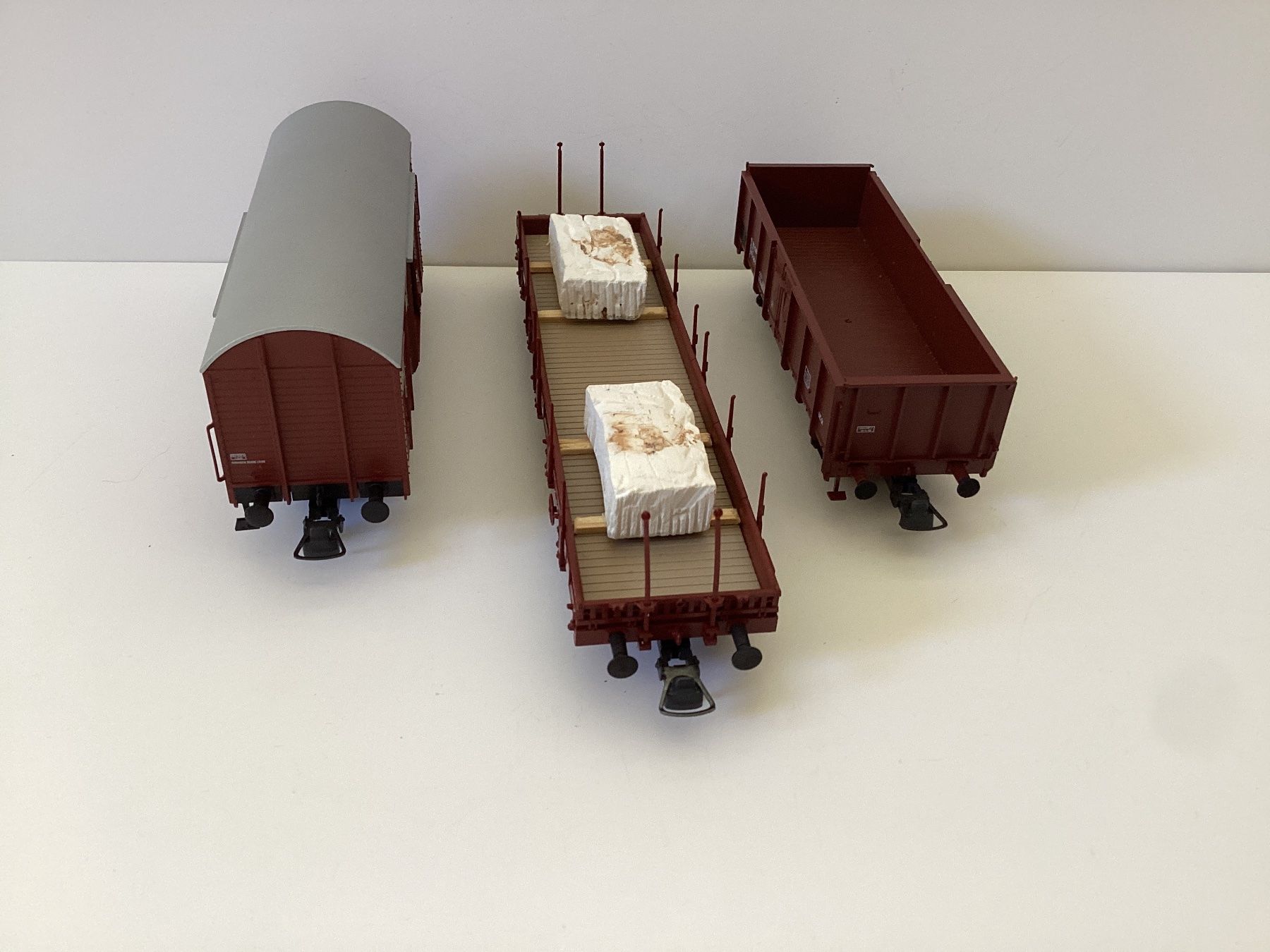 Roco Modellini di ferrovie: Roco Fleischmann Güterwagen FS 1:87 H0 – Usato da Effretikon venduto da simtek_de 3