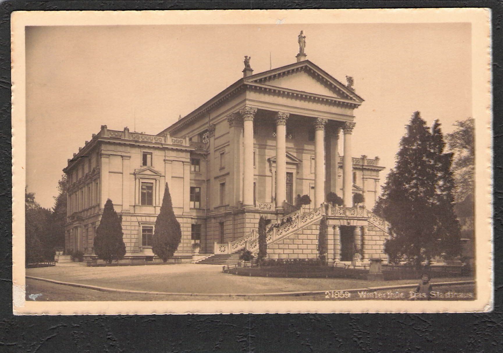 Cartes postales: - Winterthur , Stadthaus , 1913 – D'occasion à Reichenburg par Pipo-67