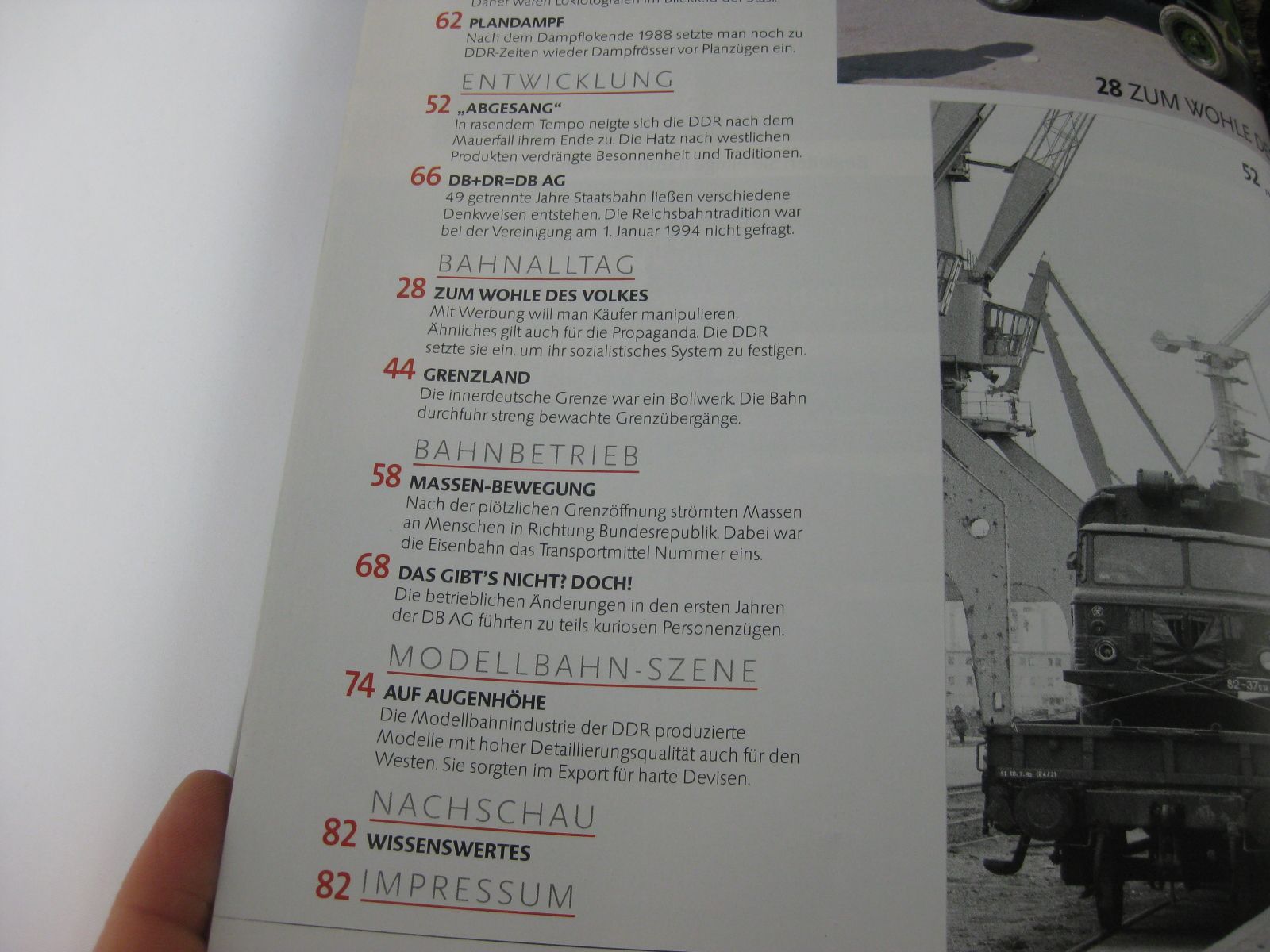 Libri: Heft: Die Reichsbahn DDR – Usato da Malters venduto da Marosko 2
