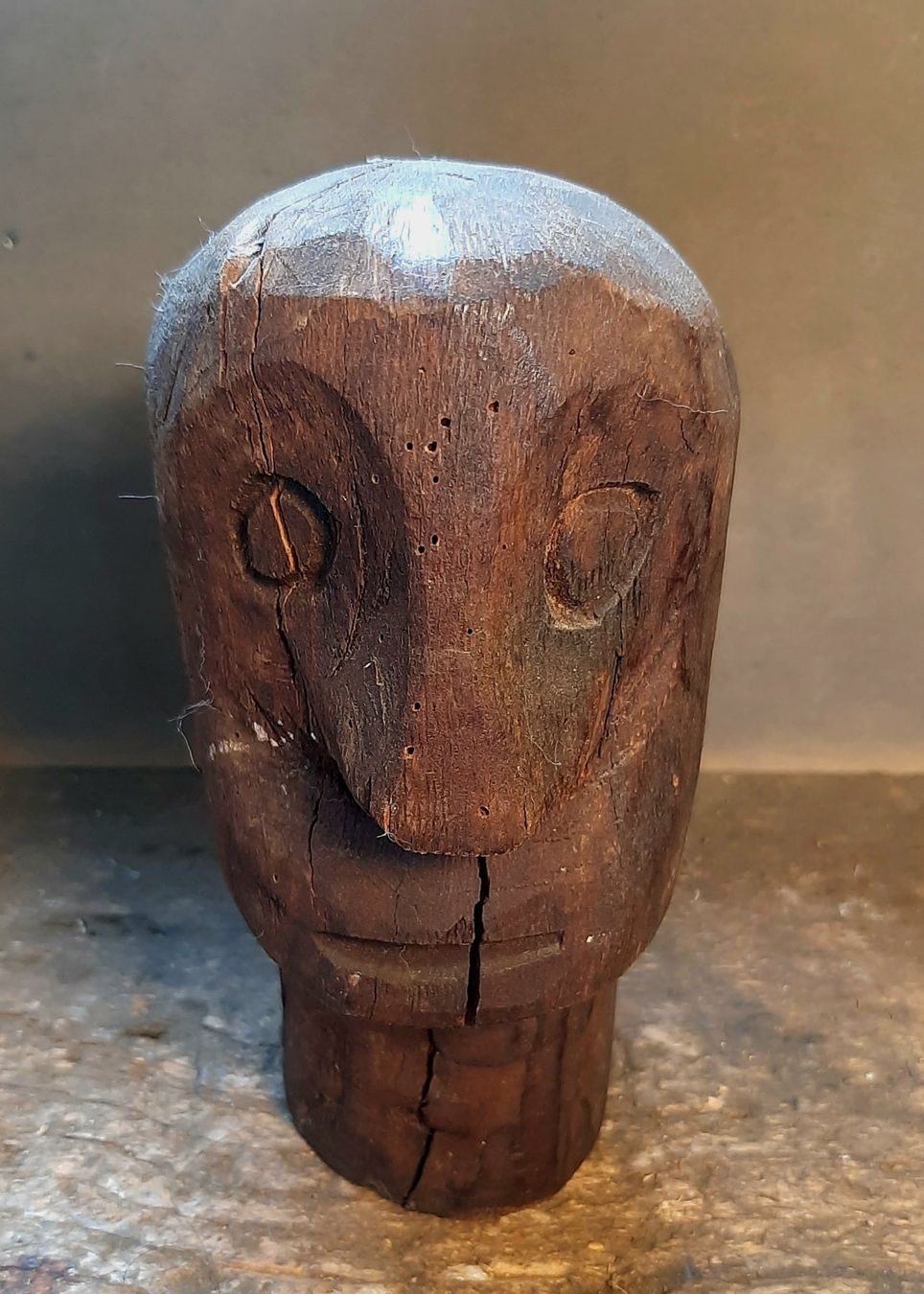Sculture & Statue: Antiker Holzkopf – Usato da Arbon venduto da torso444