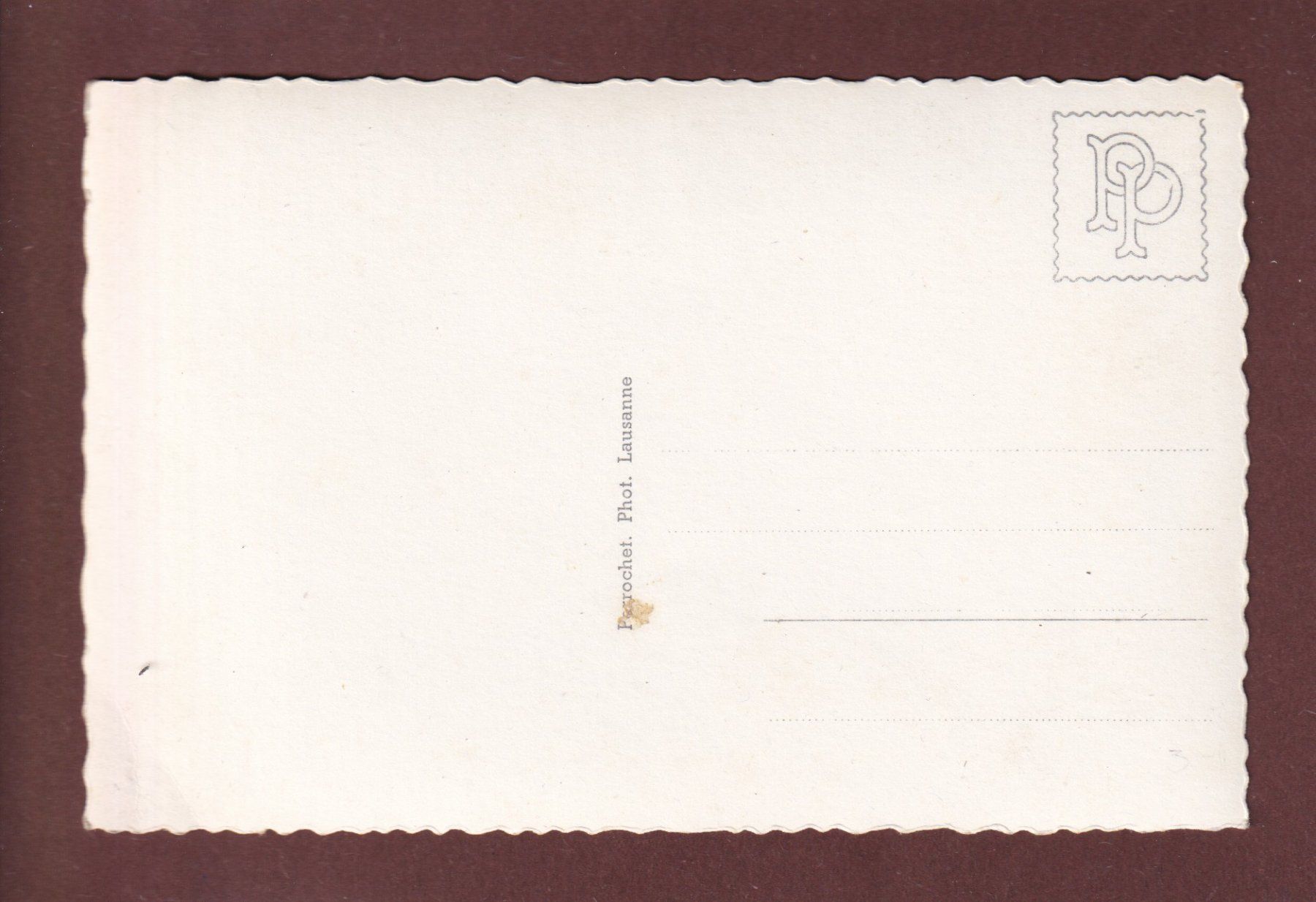 Cartoline postali: Lac de BARBERINE - Les Perrons – Usato da Pully venduto da nicecards 1
