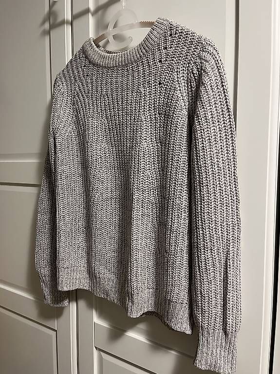 Maglioni & Felpe: Strick-Pullover, grau meliert, XS – Usato da Stallikon venduto da Kuschligwuschlig1