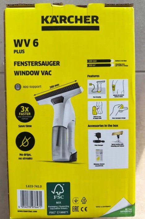 Kärcher Altro per la casa: Kärcher WV 6 Plus Fensterreiniger – Usato da Triesenberg venduto da Ossi3 1