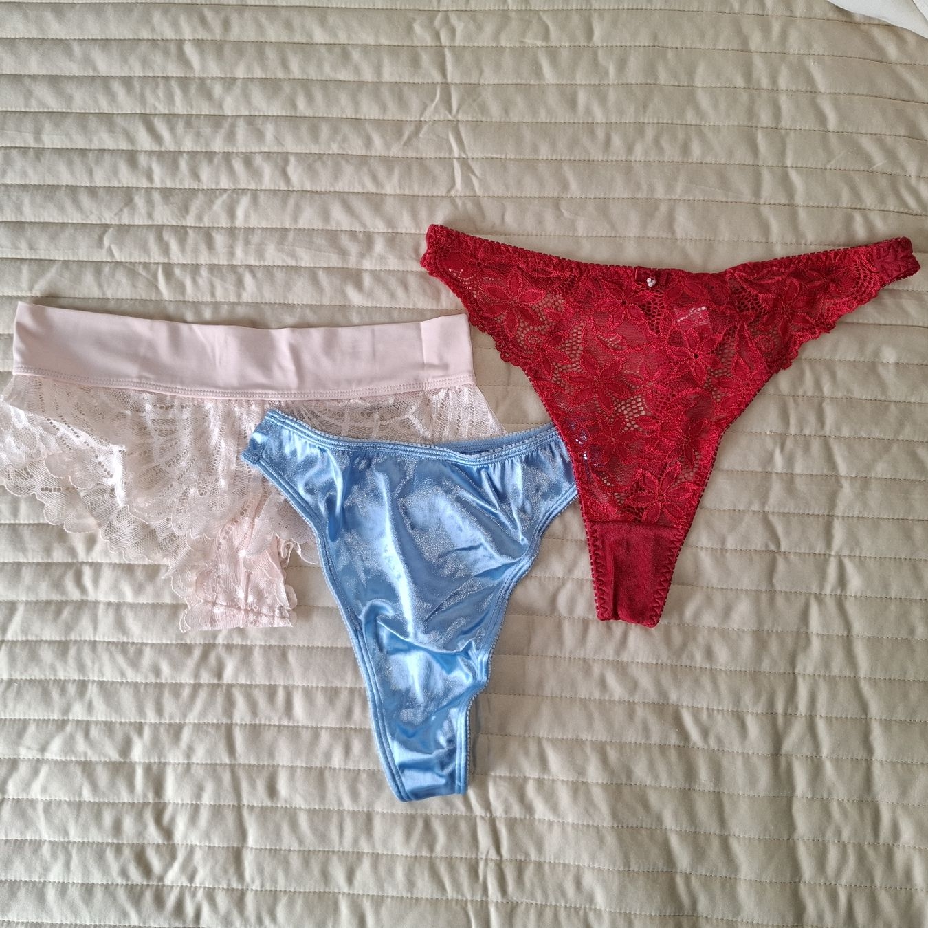 Triumph Altra biancheria intima: Set Damen Slips/String Grösse S, Sommer Kollektion! Neu – Nuovo e nell'imballaggio originale da Emmen venduto da Tigerlady 1