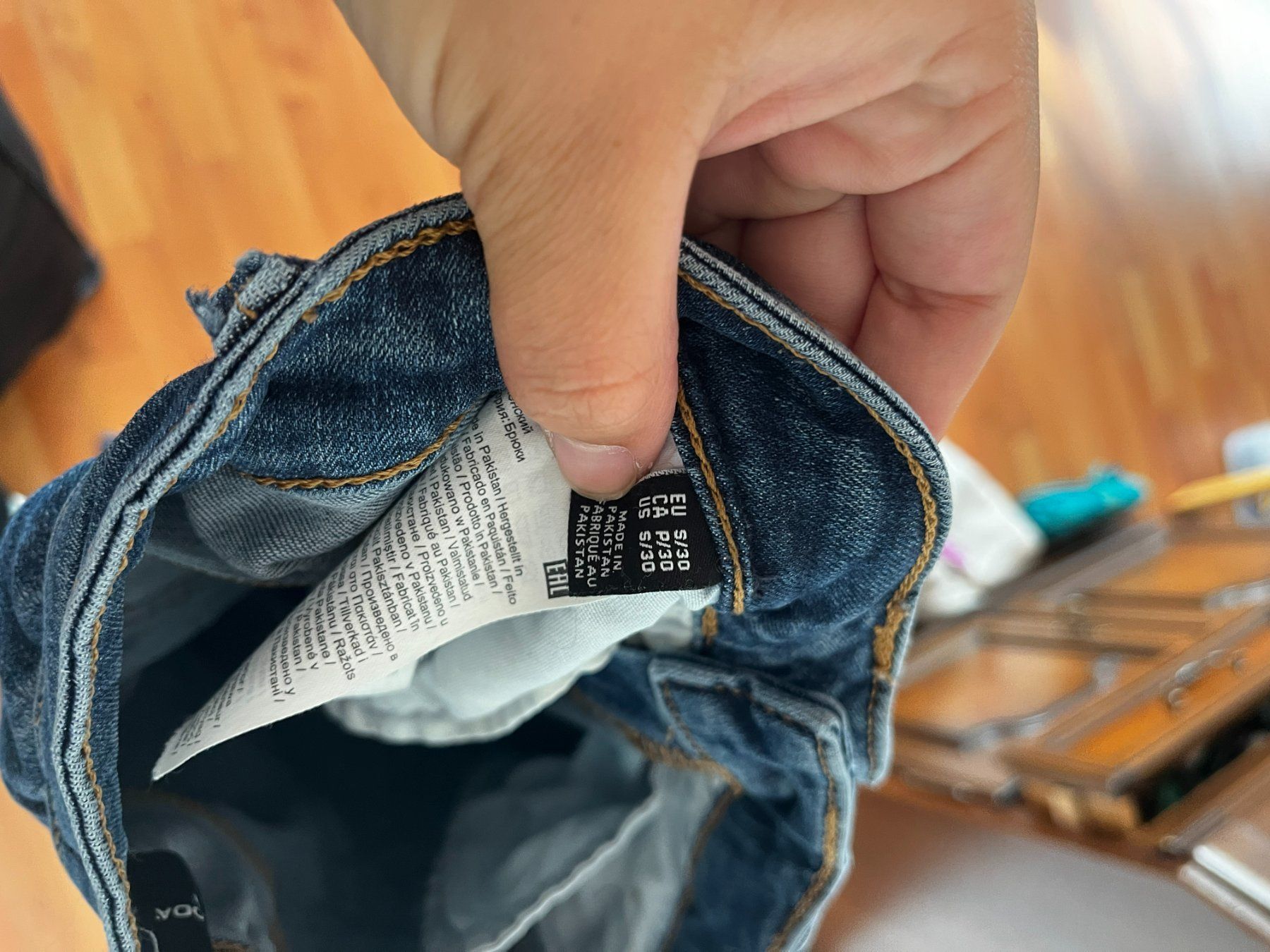 Jeans: Dunkelblaue Skinny Jeans – Gebraucht aus Seuzach von anina.k 2