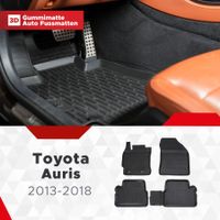 3D Toyota Auris Fussmatten 2013-2018