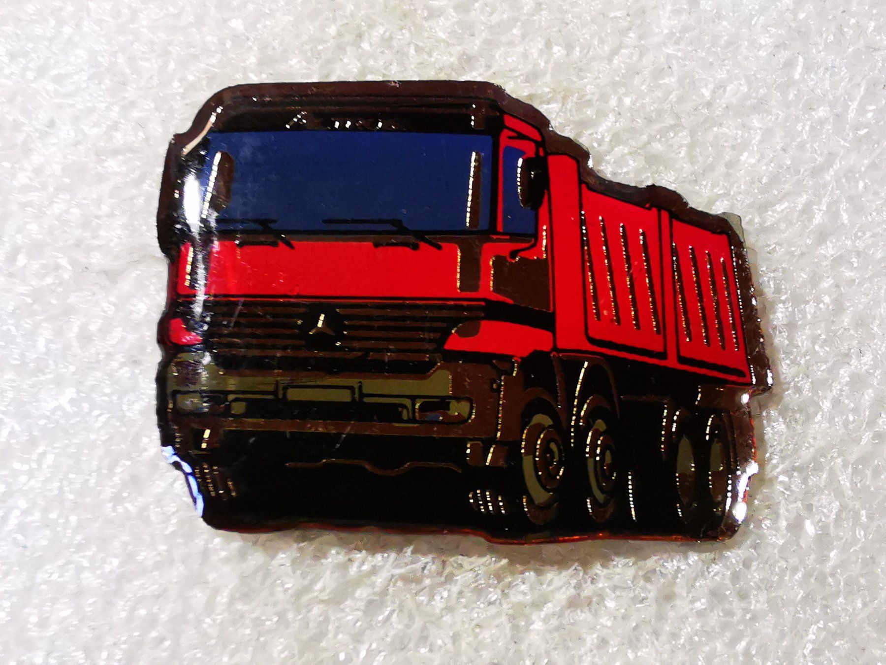 Placchette & Badge: Ansteckpin 95: LKW Kipper – Usato da Oppligen venduto da Pin-Fall-Shop