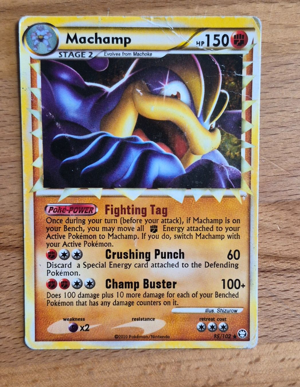 Pokémon Sammelbilder & Trading cards: Machamp (95/102) – Neu (gemäss Beschreibung) aus Thun von Ryyf