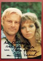 Carl Schell †2019 & Stella Mooney Autogramm Foto 10x15cm