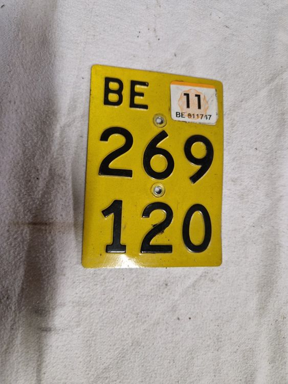  Mofa kennzeichen (Gebraucht) in Aarberg für CHF 5 – mit Lieferung auf Illustration 