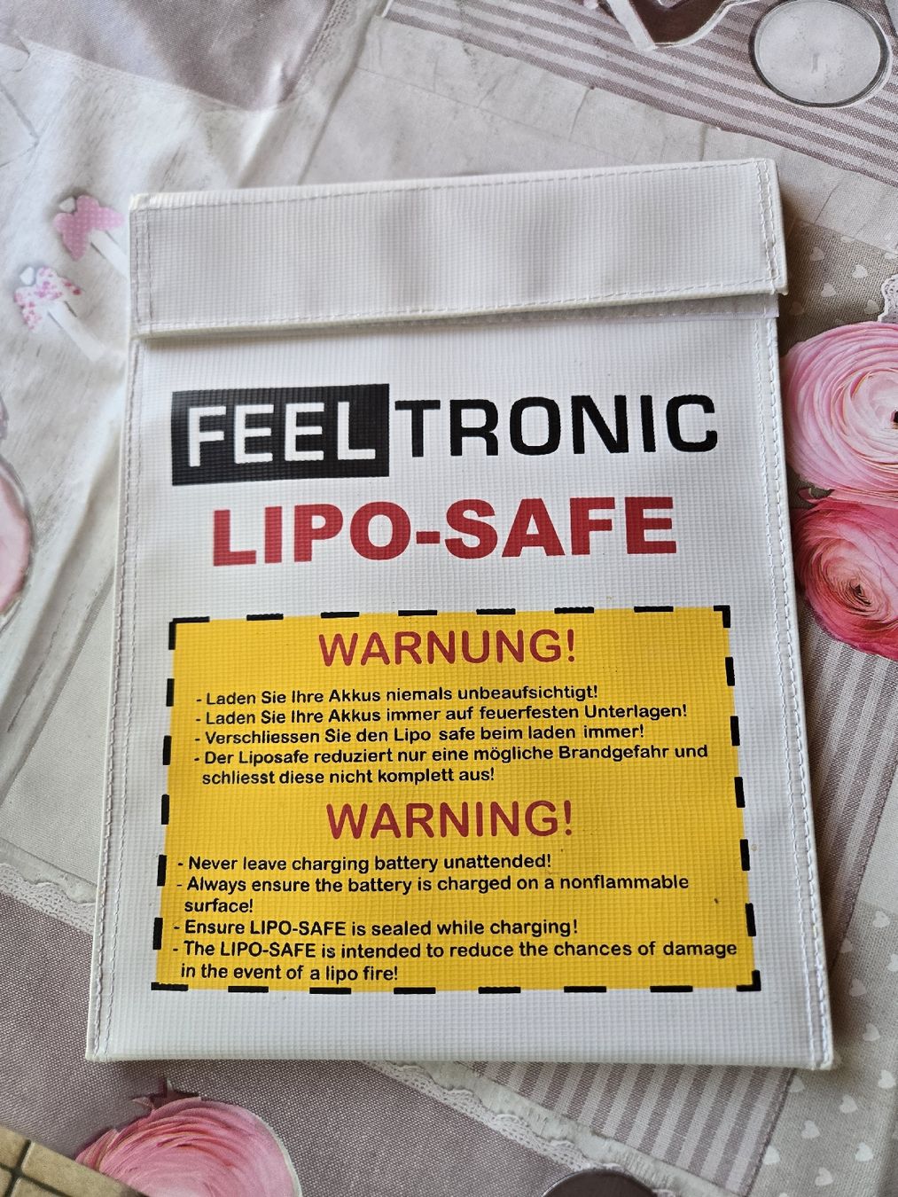 Batterie, Caricabatterie & Alimentatori:  LIPO-SAFE neu mit Warnhinweisen – Usato da Grünenmatt venduto da Brauni2