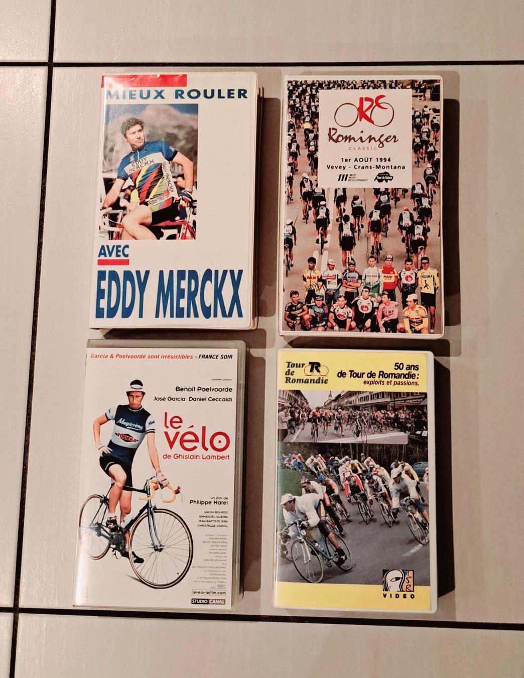 Alle VHS: Cassettes vidéo VHS vintage vélo & cyclisme – Neu (gemäss Beschreibung) aus Sierre von sabr11