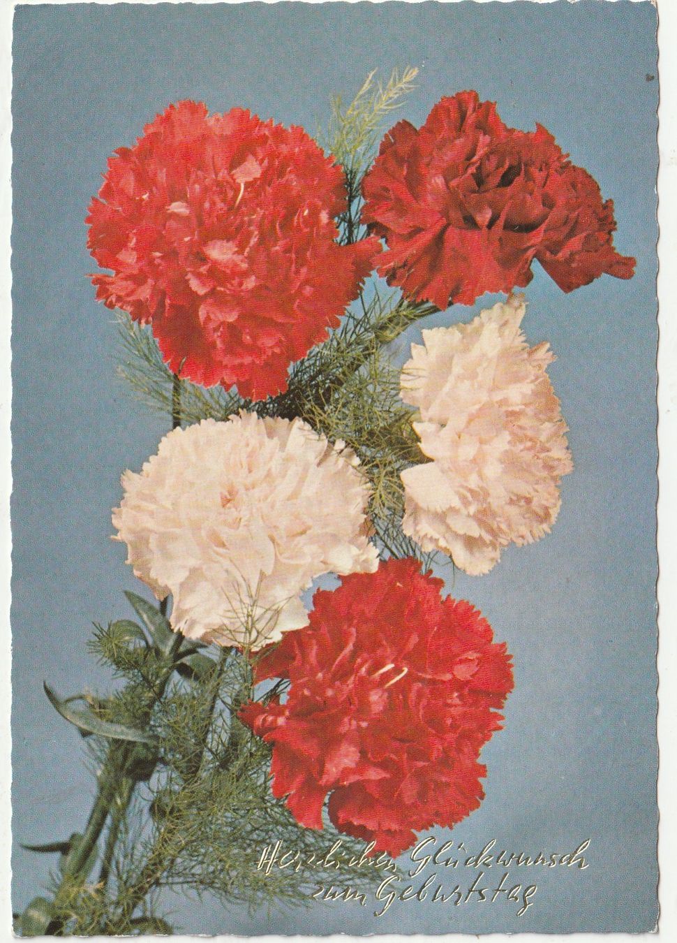 Cartoline postali: Blumen- Grusskarte – Usato da Lumbrein venduto da made02